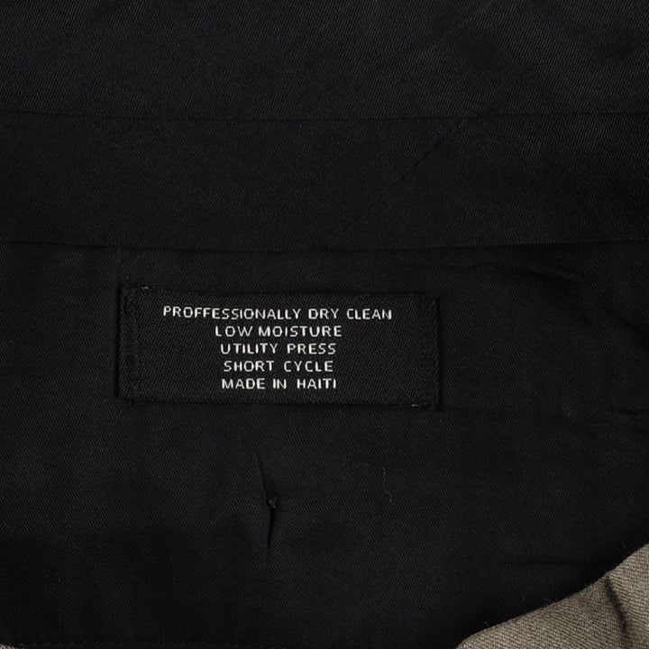 JOS.A.BANK Two-pleat slacks for men, equivalent to size W34. unclear beige type brown Vintage Second Hand