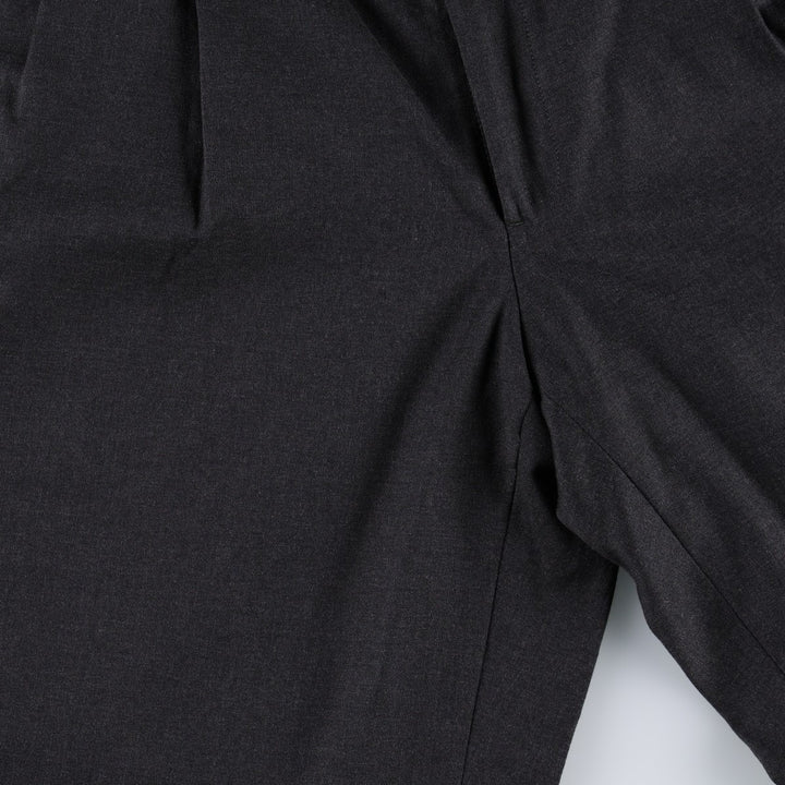 Hickey Freeman Two-Pleat Slacks Pants, Men's W34 (approx.), Wide Leg Pants, Vintage Style unclear Charcoal Vintage Second Hand