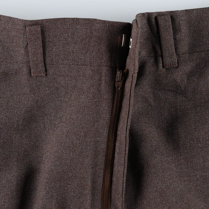 80'S Haggar slacks pants, made in USA, men's size W36 equivalent, vintage. unclear brown type Vintage Second Hand