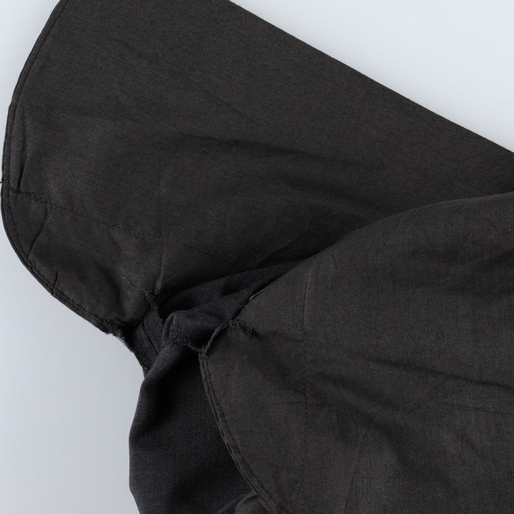 Brooks Brothers two-pleat slacks, made in the USA, men's size W34 (approx.). wool Charcoal Vintage Second Hand