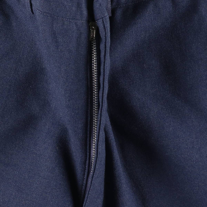 Military dress pants, slacks, men's size W30 equivalent, vintage. unclear Navy blue Vintage Second Hand