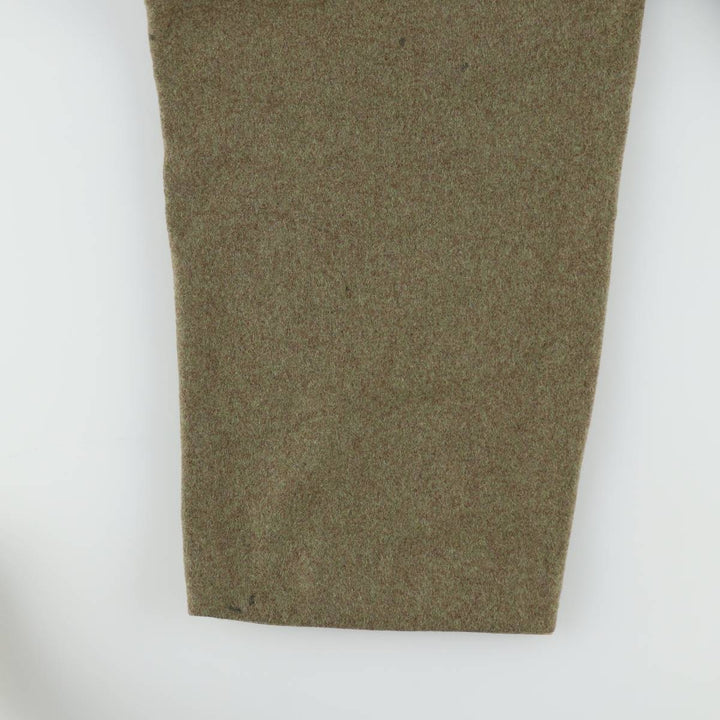 Big Size 1960'S German Army Double Knee Military Cargo Pants, Men's W40 Equivalent, Vintage unclear Khaki type Vintage Second Hand