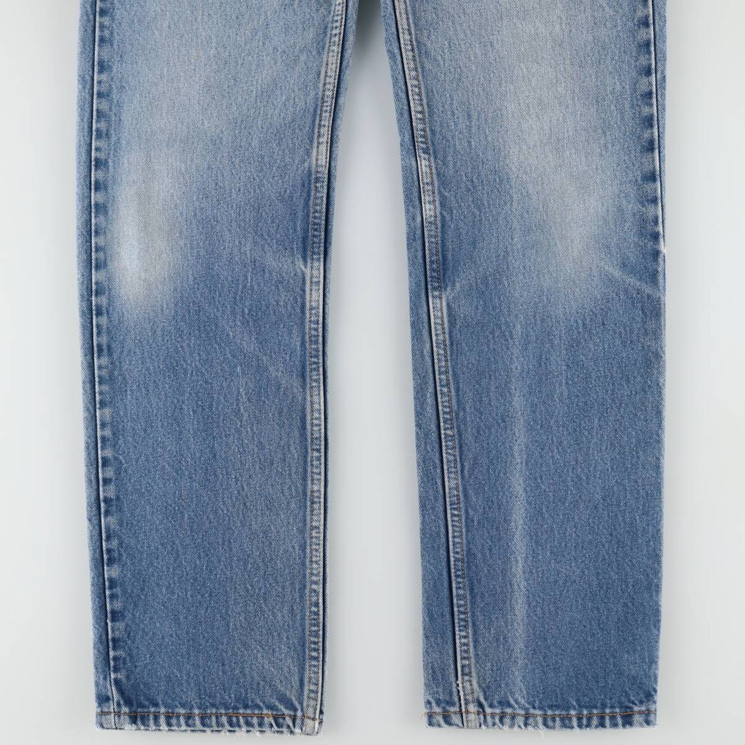 1990'S Levi's 40505-0215 Orange Tab Tapered Denim Pants, Made in USA, Men's Size W31 (approx.), Vintage cotton blue type Vintage Second Hand