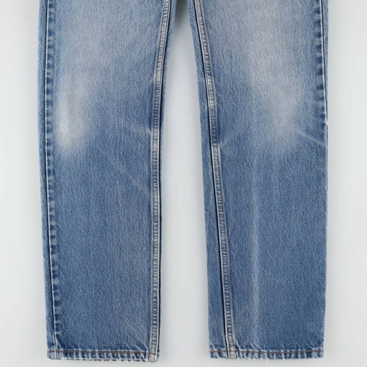 1990'S Levi's 40505-0215 Orange Tab Tapered Denim Pants, Made in USA, Men's Size W31 (approx.), Vintage cotton blue type Vintage Second Hand