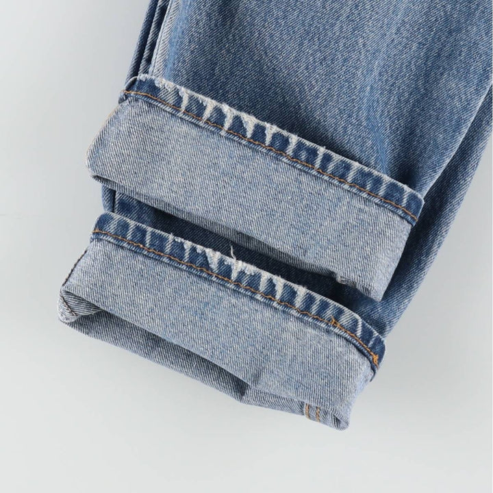 1990'S Levi's 40505-0215 Orange Tab Tapered Denim Pants, Made in USA, Men's Size W31 (approx.), Vintage cotton blue type Vintage Second Hand