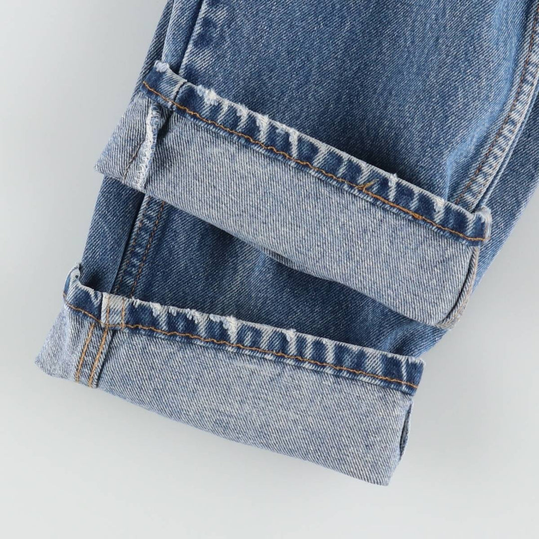 1990'S Levi's 40505-0215 Orange Tab Tapered Denim Pants, Made in USA, Men's Size W31 (approx.), Vintage cotton blue type Vintage Second Hand