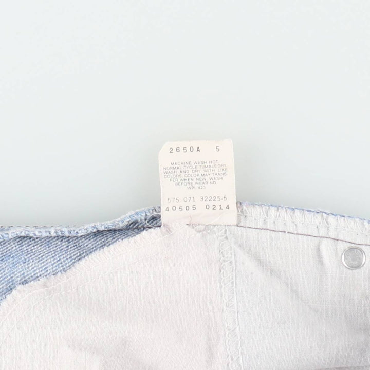 1990'S Levi's 40505-0214 Orange Tab Tapered Denim Pants, Made in USA, Men's W34 (approx.), Vintage cotton blue type Vintage Second Hand