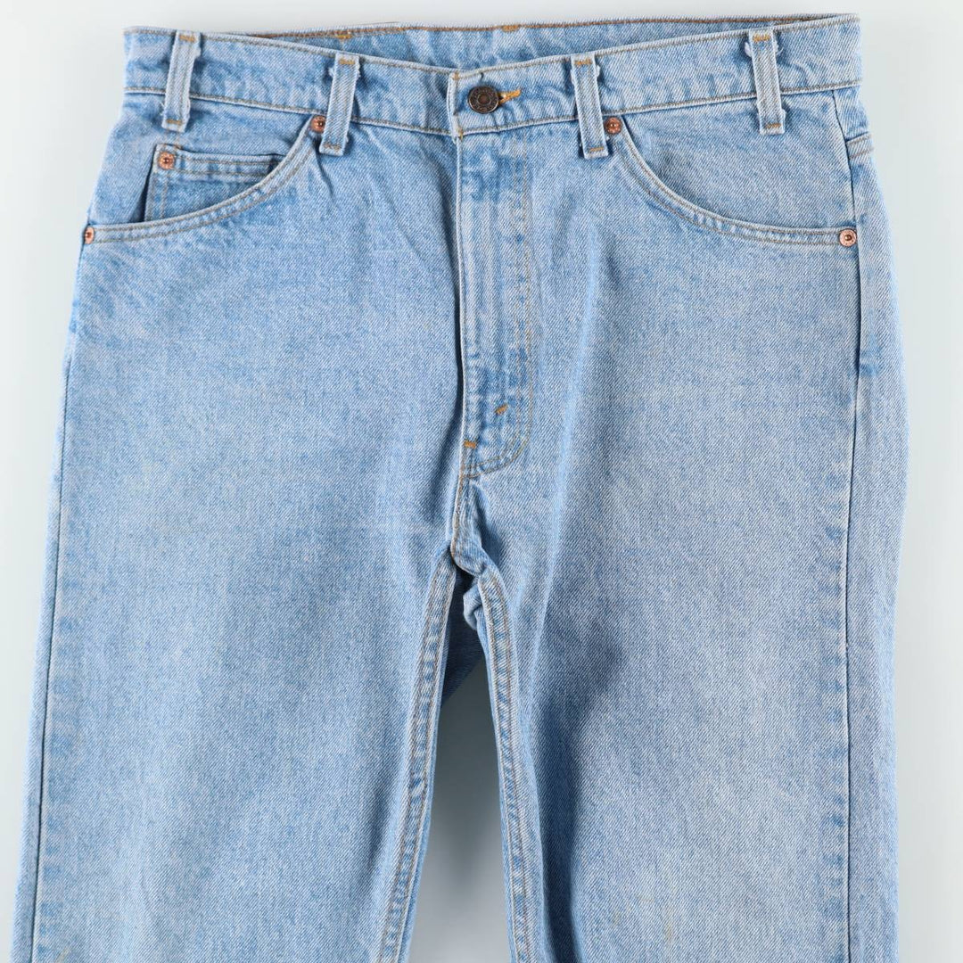 1990'S Levi's 40505-0214 Orange Tab Tapered Denim Pants, Made in USA, Men's W34 (approx.), Vintage cotton blue type Vintage Second Hand