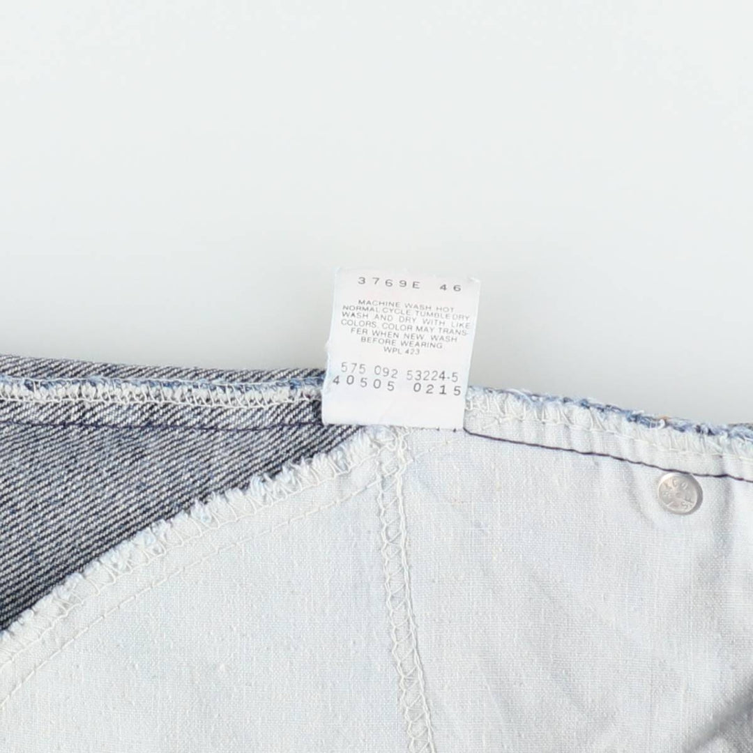 1990'S Levi's 505 Orange Tab Tapered Denim Pants, Made in USA, Men's Size W31 (approx.), Vintage cotton blue type Vintage Second Hand