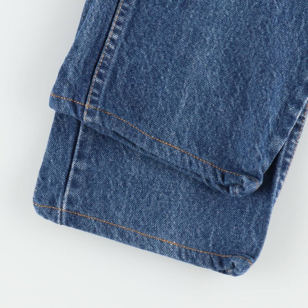 1990'S Levi's 505 Orange Tab Tapered Denim Pants, Made in USA, Men's Size W31 (approx.), Vintage cotton blue type Vintage Second Hand
