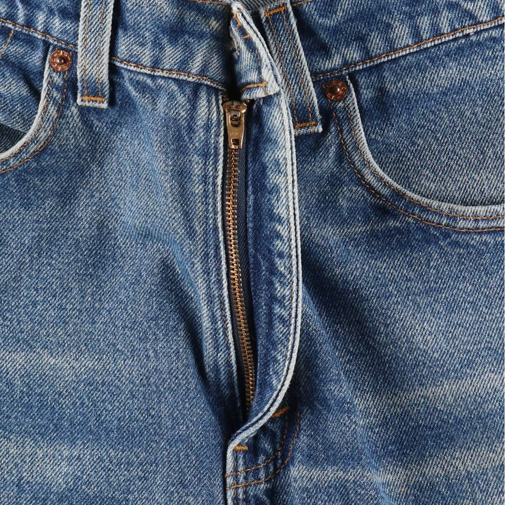 90'S Levi's 505 REGULAR FIT STRAIGHT LEG Tapered Denim Pants Made in USA Men's W32 Vintage cotton blue type Vintage Second Hand