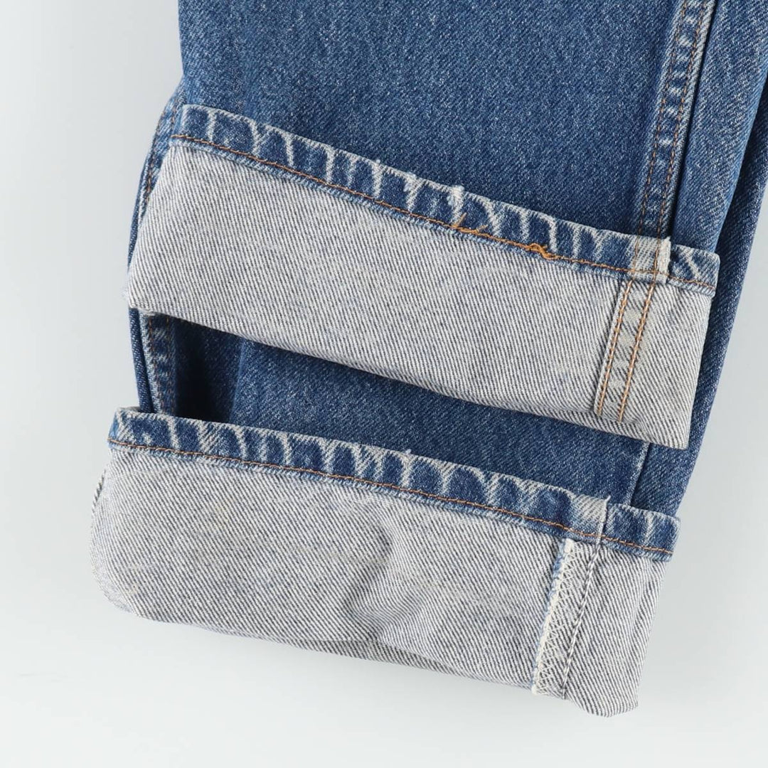 90'S Levi's 505 REGULAR FIT STRAIGHT LEG Tapered Denim Pants Made in USA Men's W32 Vintage cotton blue type Vintage Second Hand