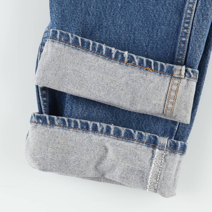 90'S Levi's 505 REGULAR FIT STRAIGHT LEG Tapered Denim Pants Made in USA Men's W32 Vintage cotton blue type Vintage Second Hand