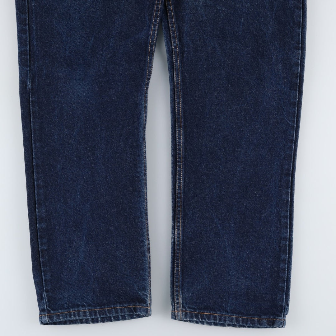 2000'S Levi's 505 Regular Fit Straight Leg Tapered Denim Pants, Made in USA, Men's Size 37 cotton blue type Vintage Second Hand
