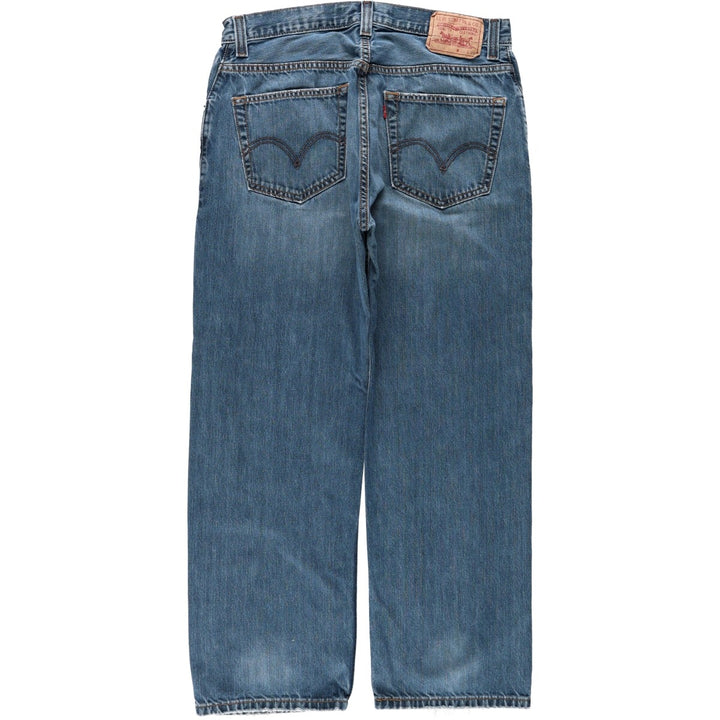 Levi's 559 RELAXED STRAIGHT straight denim pants for men, size w34 cotton blue type Vintage Second Hand