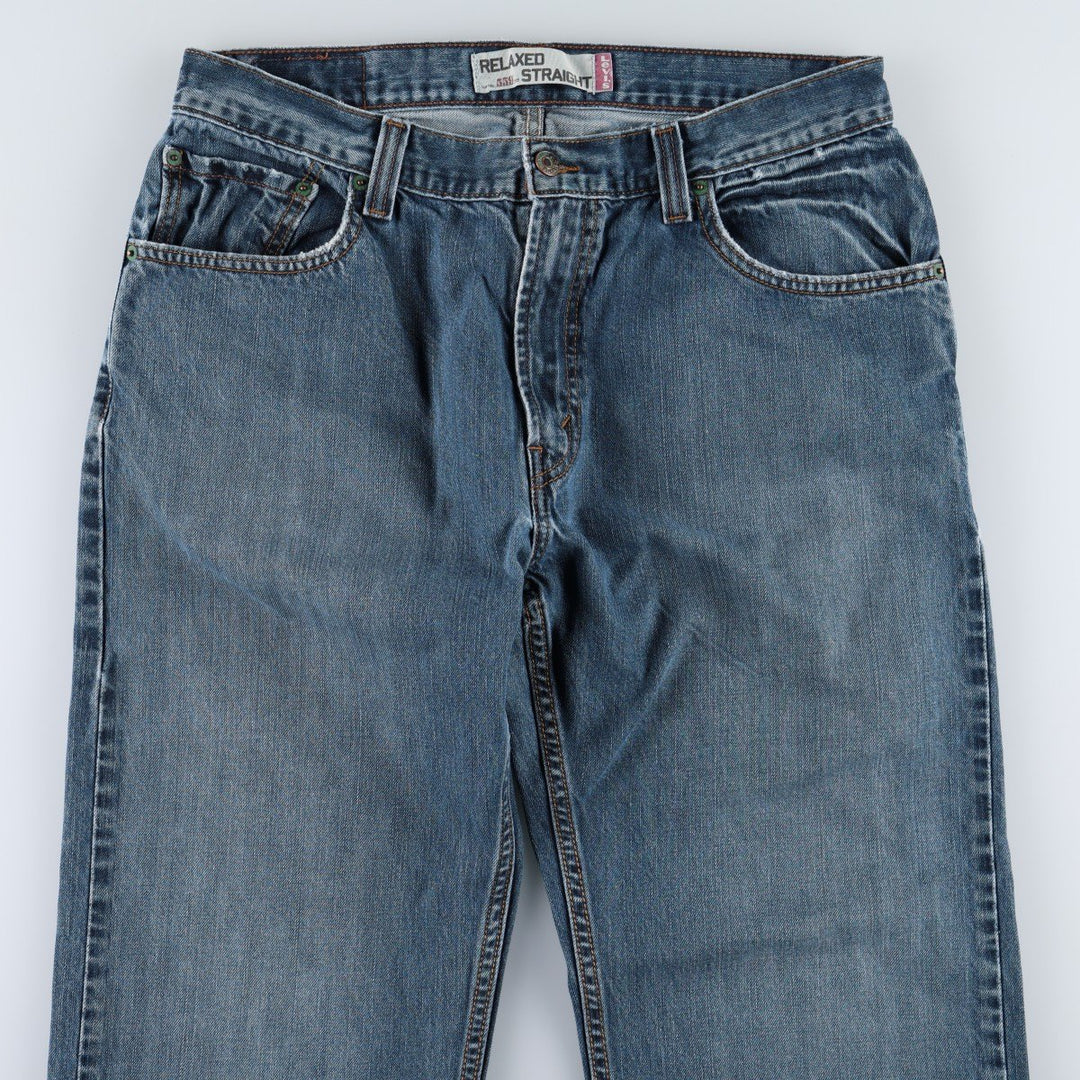 Levi's 559 RELAXED STRAIGHT straight denim pants for men, size w34 cotton blue type Vintage Second Hand