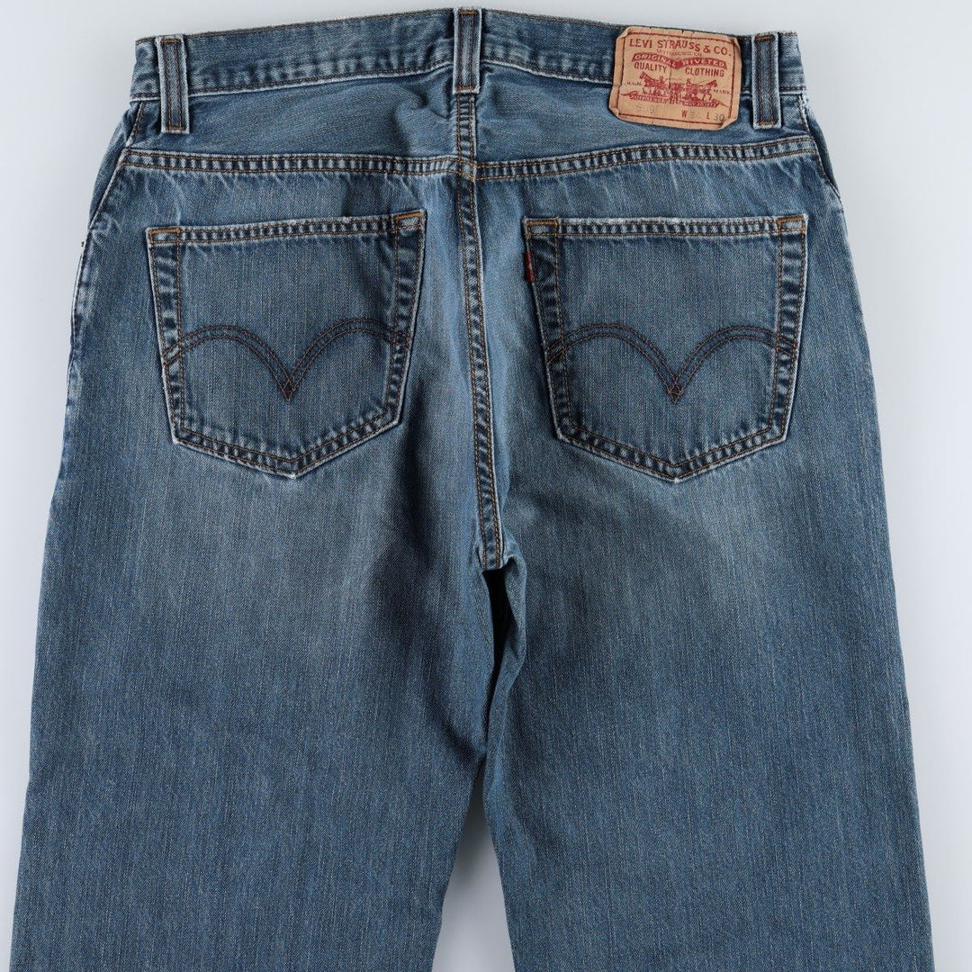 Levi's 559 RELAXED STRAIGHT straight denim pants for men, size w34 cotton blue type Vintage Second Hand