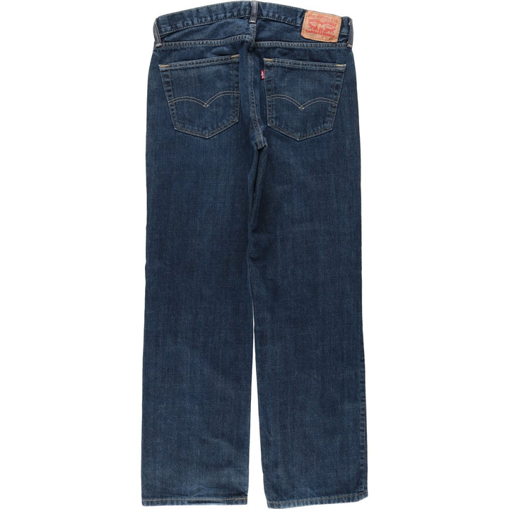 Levi's 559 straight denim pants for men, size W35 cotton blue type Vintage Second Hand