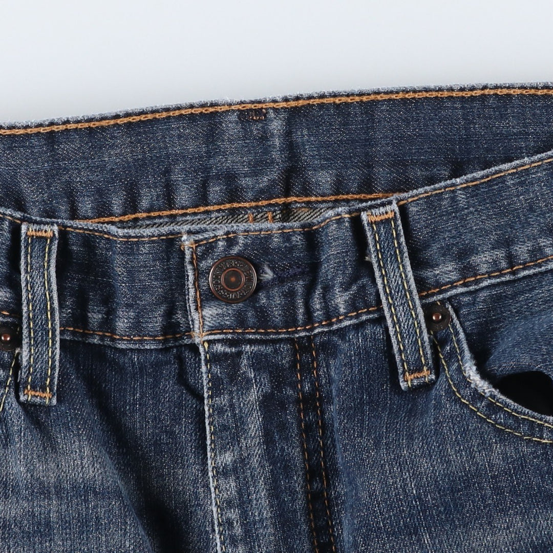 Levi's 569 straight denim pants for men, size W36 cotton blue type Vintage Second Hand