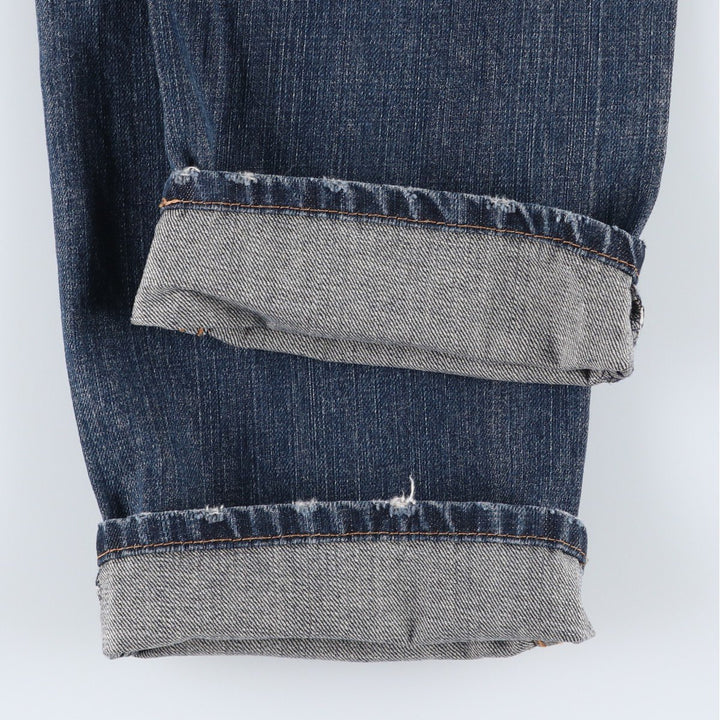 Levi's 569 straight denim pants for men, size W36 cotton blue type Vintage Second Hand