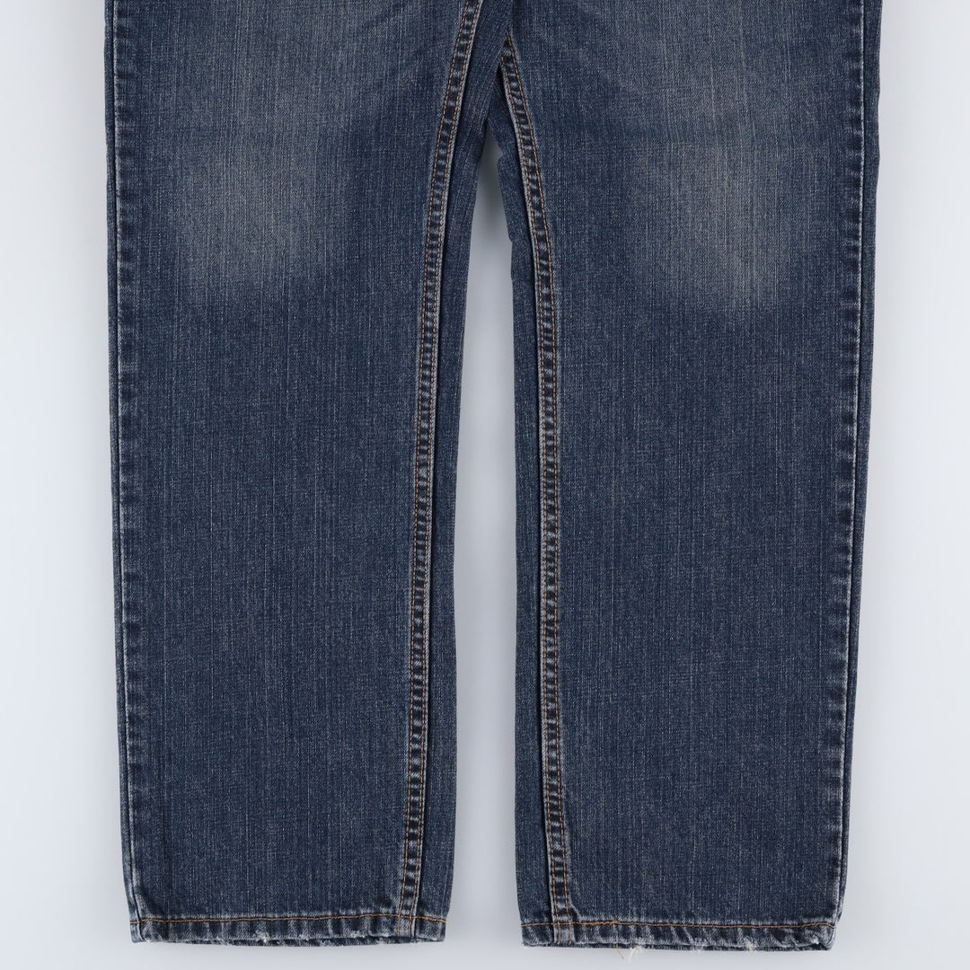 Levi's 569 straight denim pants for men, size W36 cotton blue type Vintage Second Hand