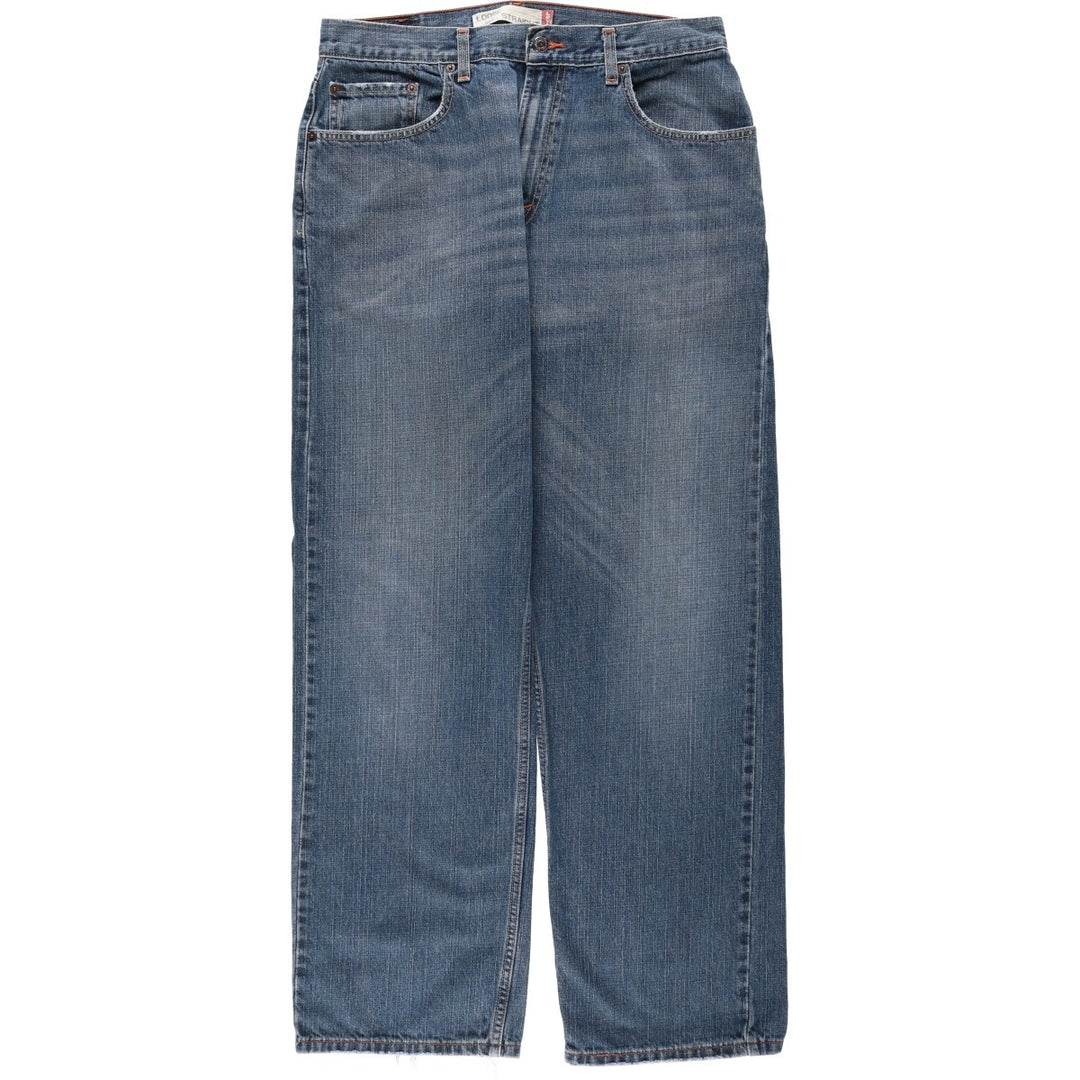Levi's 569 LOOSE STRAIGHT straight denim pants for men, size w34 cotton blue type Vintage Second Hand