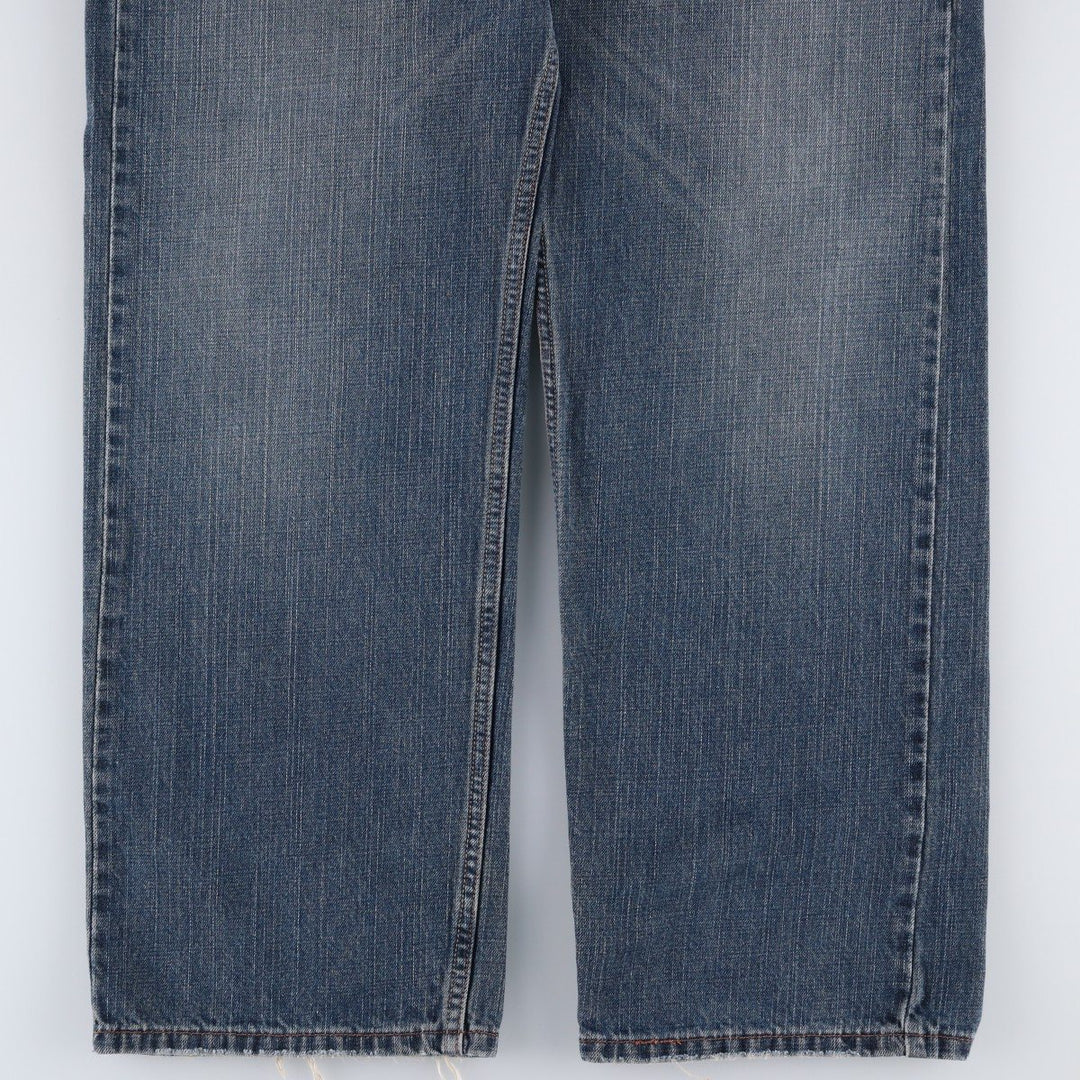 Levi's 569 LOOSE STRAIGHT straight denim pants for men, size w34 cotton blue type Vintage Second Hand