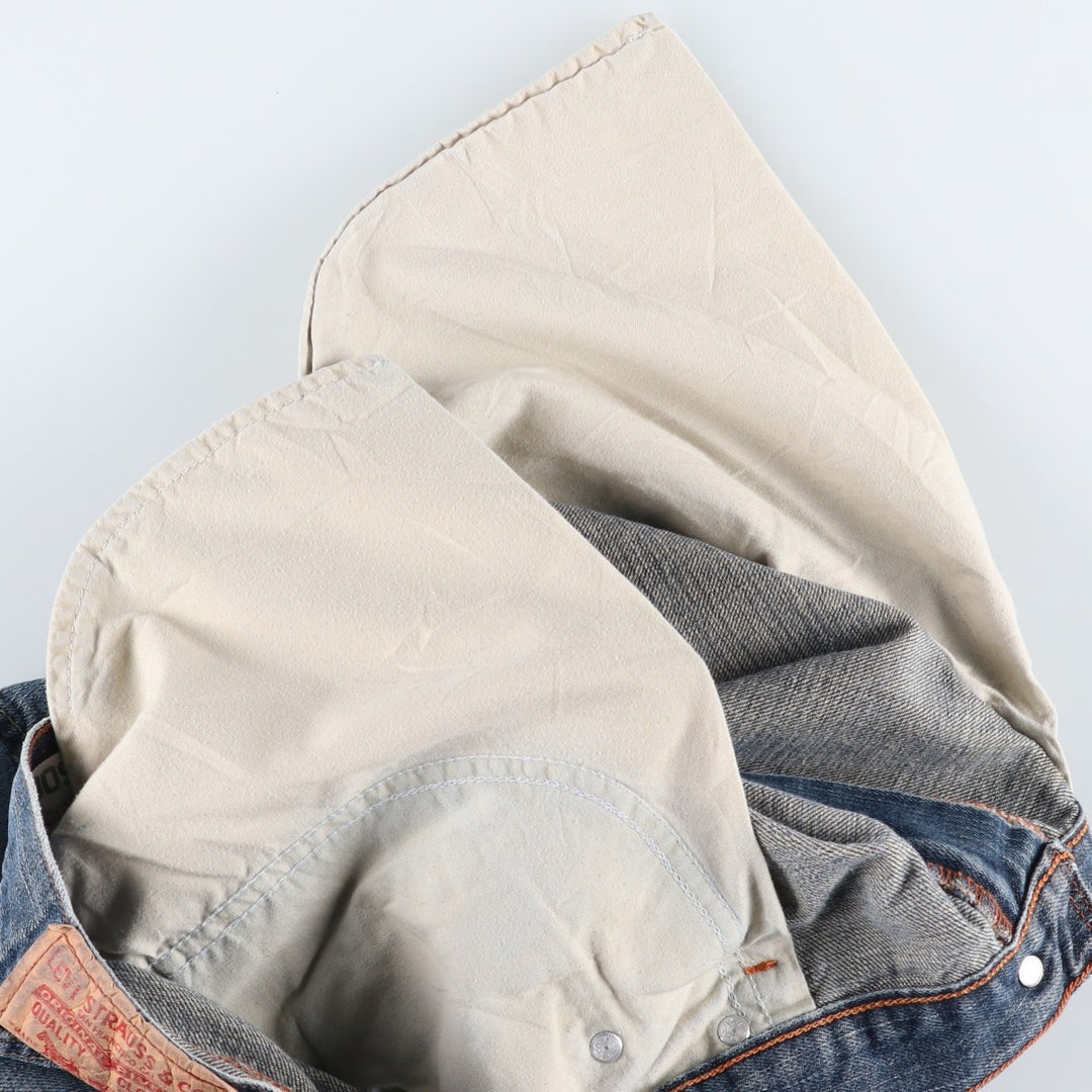 Levi's 569 LOOSE STRAIGHT straight denim pants for men, size w34 cotton blue type Vintage Second Hand