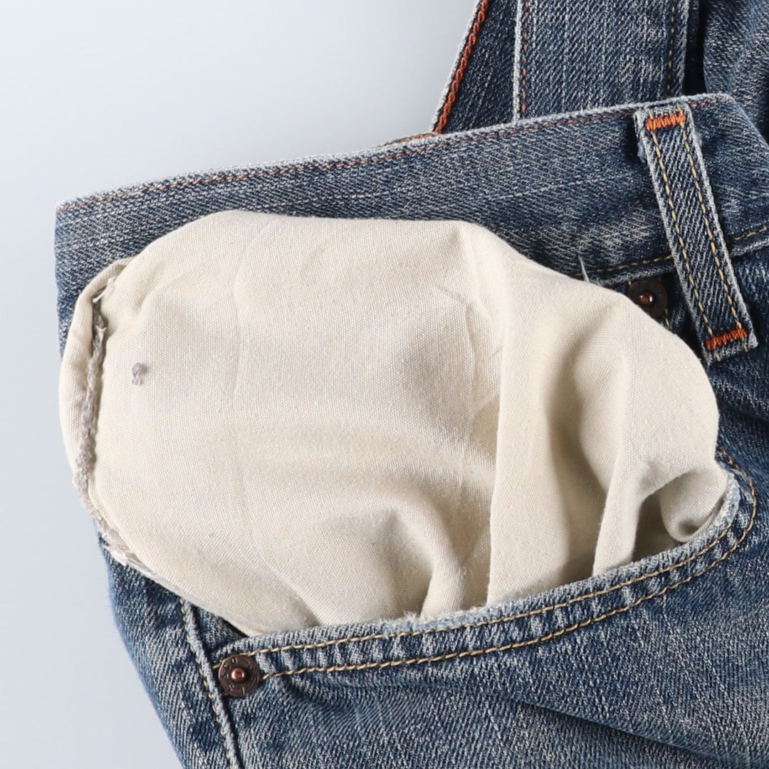 Levi's 569 LOOSE STRAIGHT straight denim pants for men, size w34 cotton blue type Vintage Second Hand