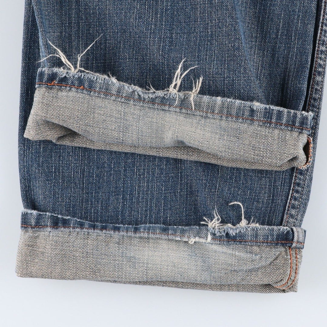 Levi's 569 LOOSE STRAIGHT straight denim pants for men, size w34 cotton blue type Vintage Second Hand