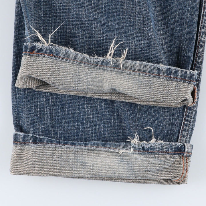 Levi's 569 LOOSE STRAIGHT straight denim pants for men, size w34 cotton blue type Vintage Second Hand