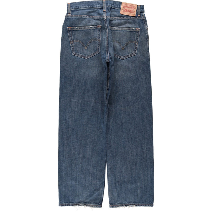 Levi's 569 Loose Straight Denim Pants, Men's Size W31 (approx.) cotton blue type Vintage Second Hand