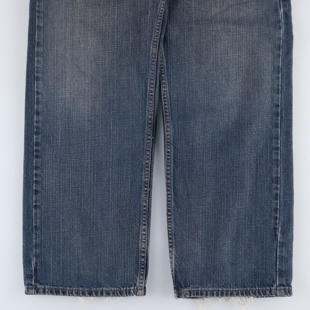 Levi's 569 Loose Straight Denim Pants, Men's Size W31 (approx.) cotton blue type Vintage Second Hand