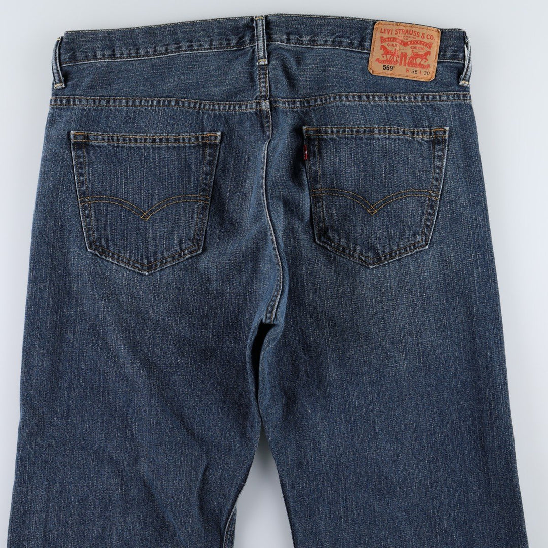 Levi's 569 Straight Denim Pants, Men's, Size W39 cotton blue type Vintage Second Hand