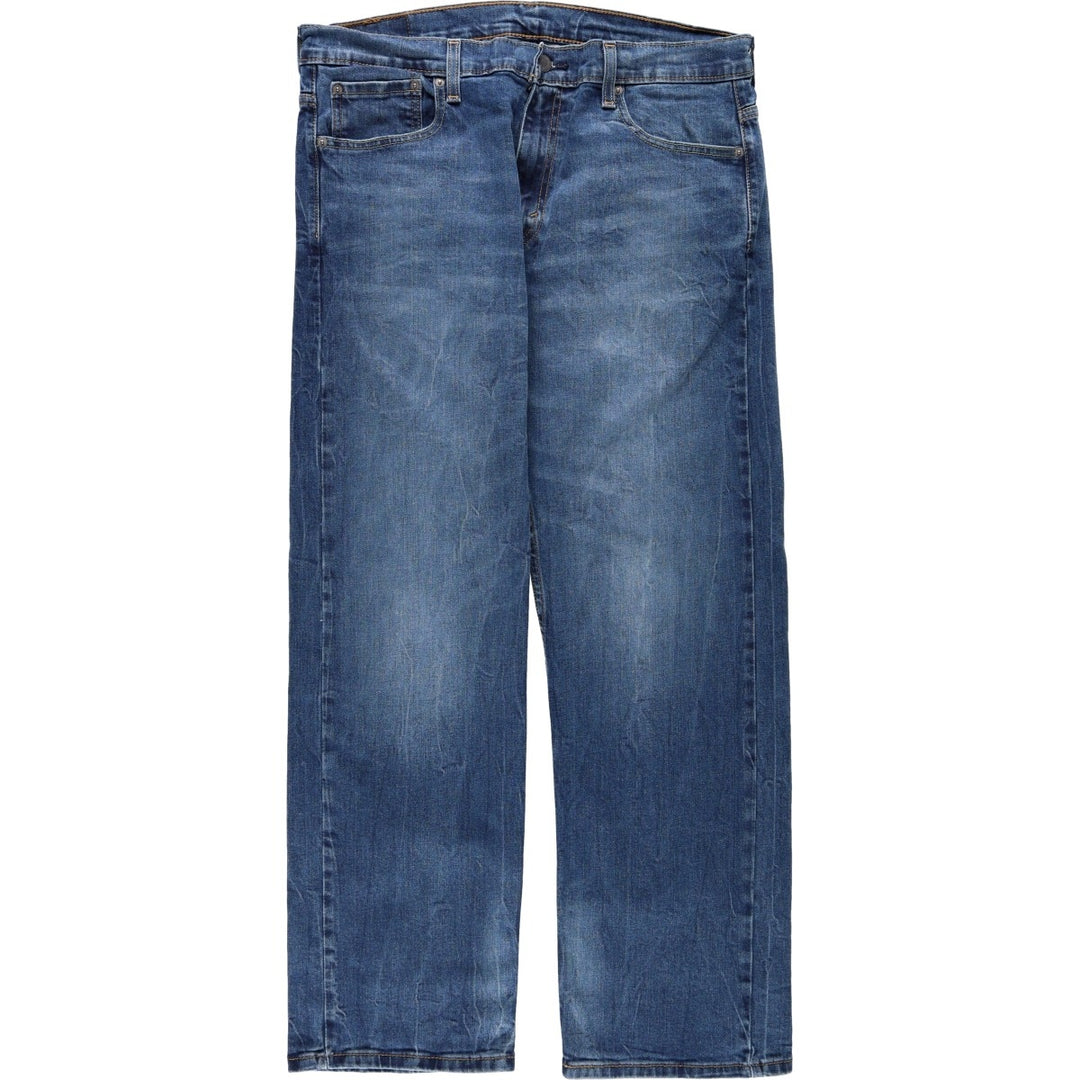 Levi's 569 straight denim pants for men, size W37 cotton blue type Vintage Second Hand