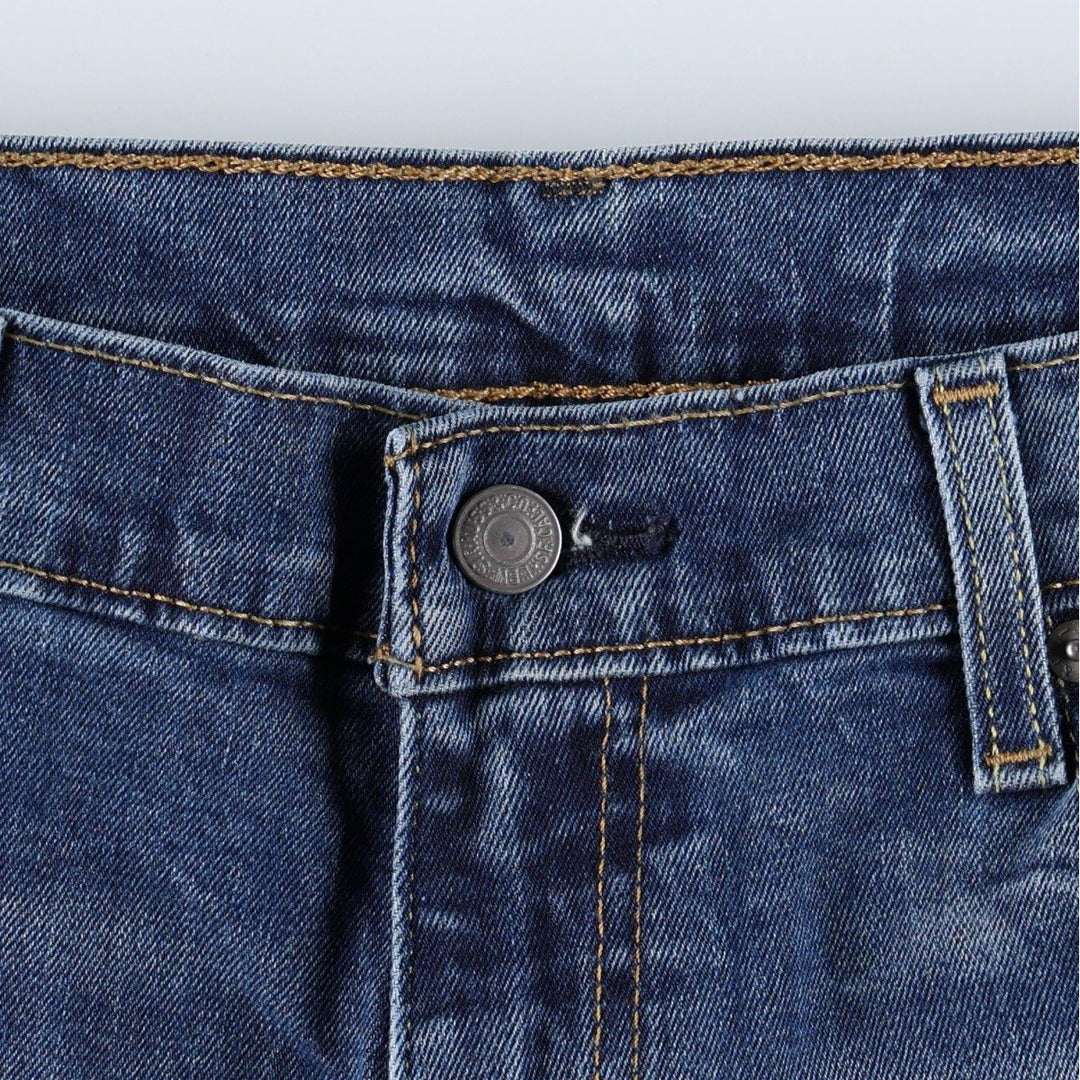 Levi's 569 straight denim pants for men, size W37 cotton blue type Vintage Second Hand