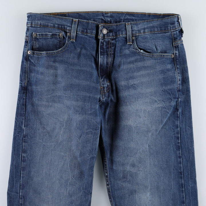Levi's 569 straight denim pants for men, size W37 cotton blue type Vintage Second Hand