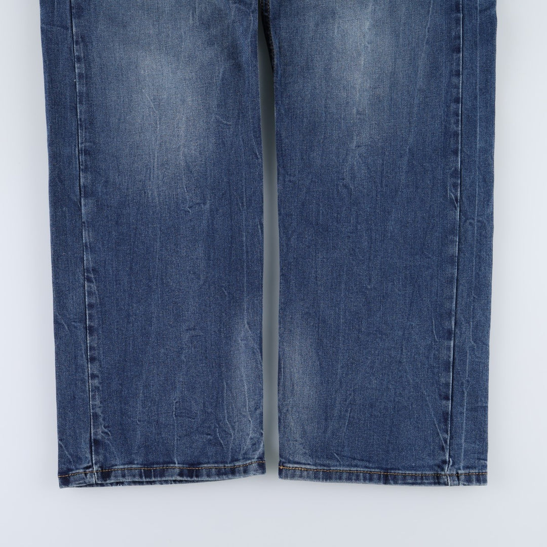 Levi's 569 straight denim pants for men, size W37 cotton blue type Vintage Second Hand