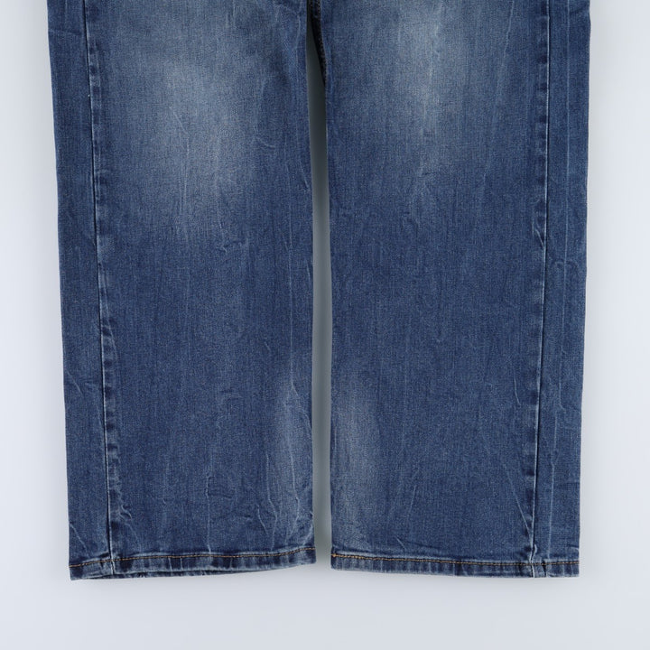 Levi's 569 straight denim pants for men, size W37 cotton blue type Vintage Second Hand