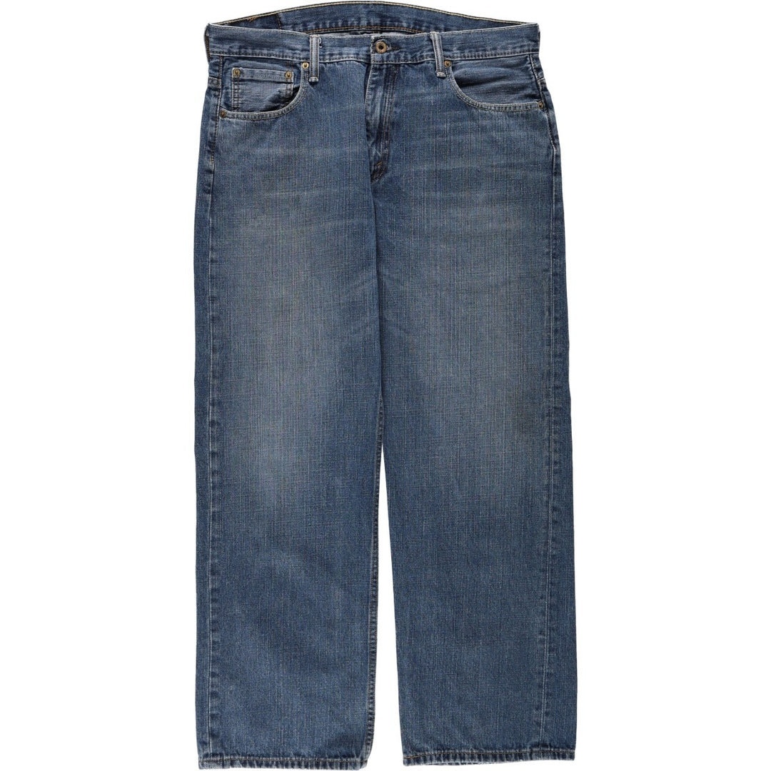 Levi's 569 straight denim pants for men, size W37 cotton blue type Vintage Second Hand