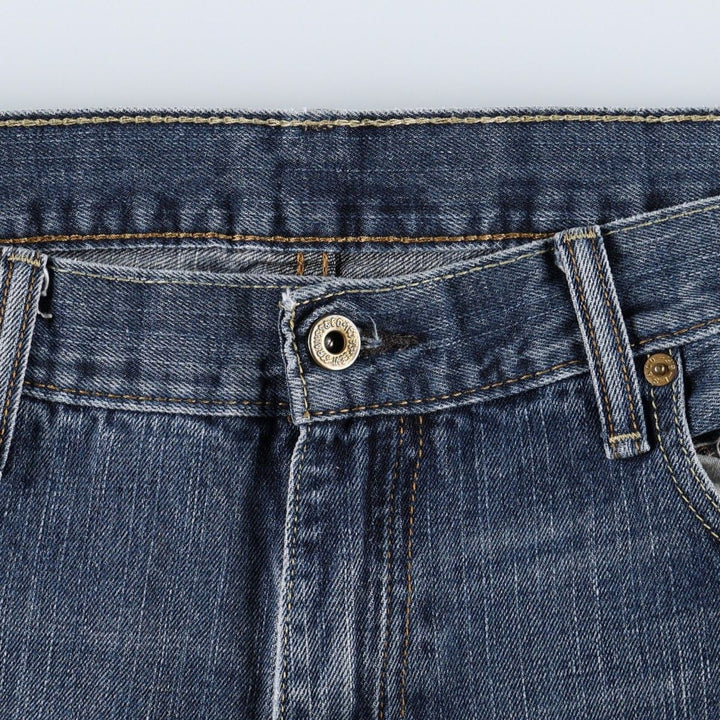 Levi's 569 straight denim pants for men, size W37 cotton blue type Vintage Second Hand