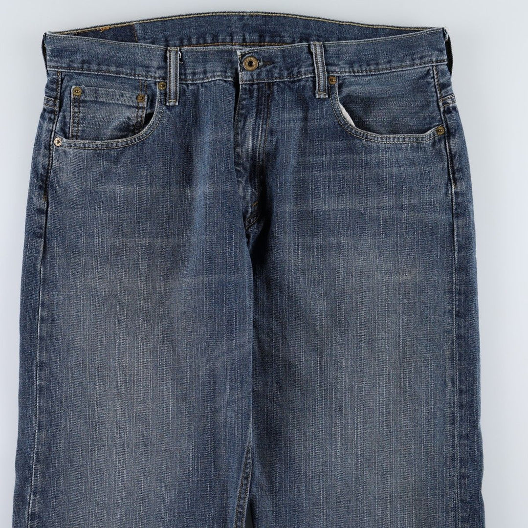 Levi's 569 straight denim pants for men, size W37 cotton blue type Vintage Second Hand