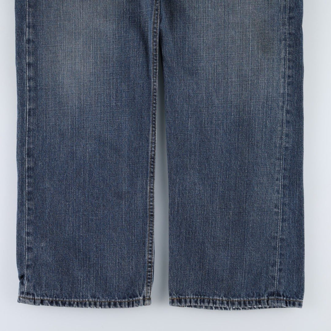 Levi's 569 straight denim pants for men, size W37 cotton blue type Vintage Second Hand