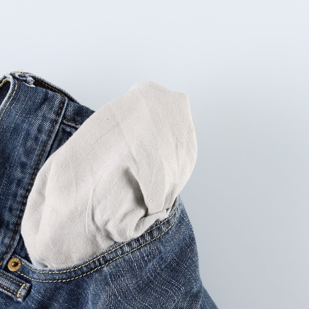 Levi's 569 straight denim pants for men, size W37 cotton blue type Vintage Second Hand