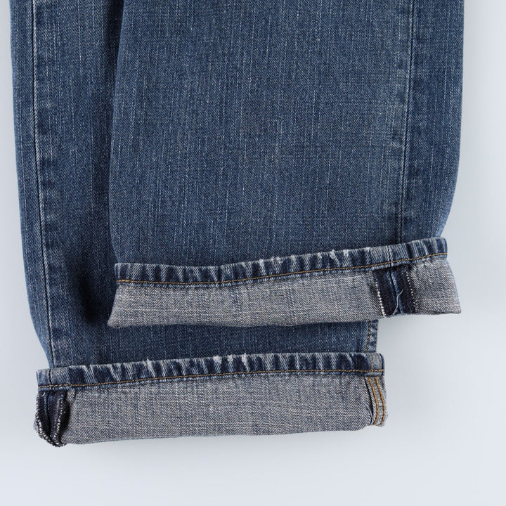 Levi's 569 straight denim pants for men, size W37 cotton blue type Vintage Second Hand