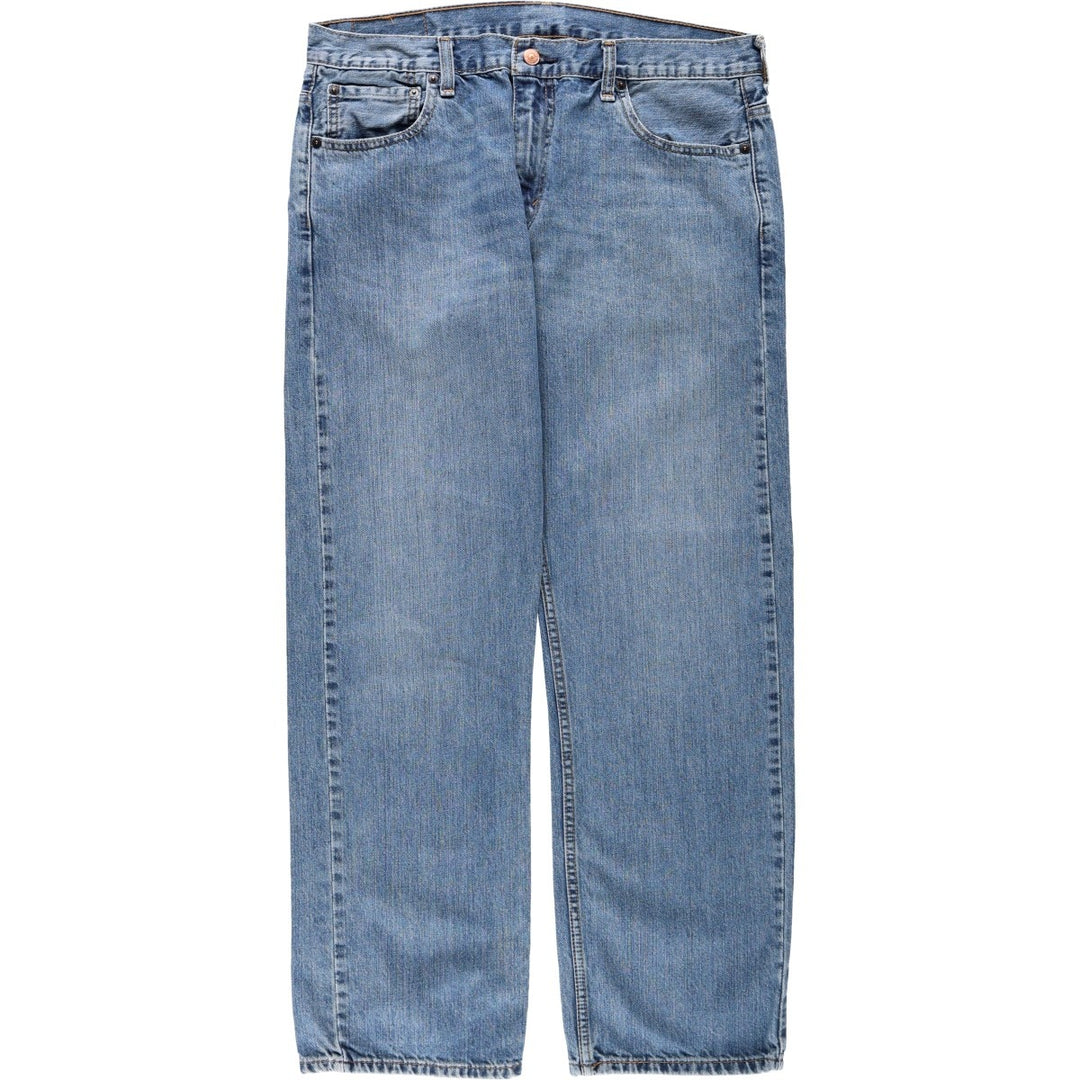 Levi's 569 straight denim pants for men, size W37 cotton blue type Vintage Second Hand