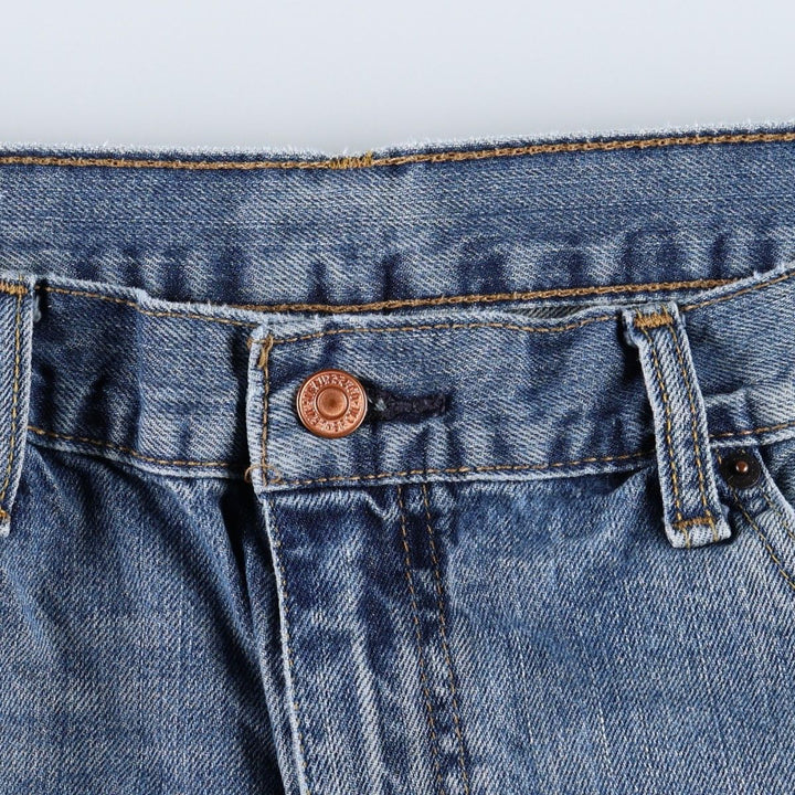 Levi's 569 straight denim pants for men, size W37 cotton blue type Vintage Second Hand