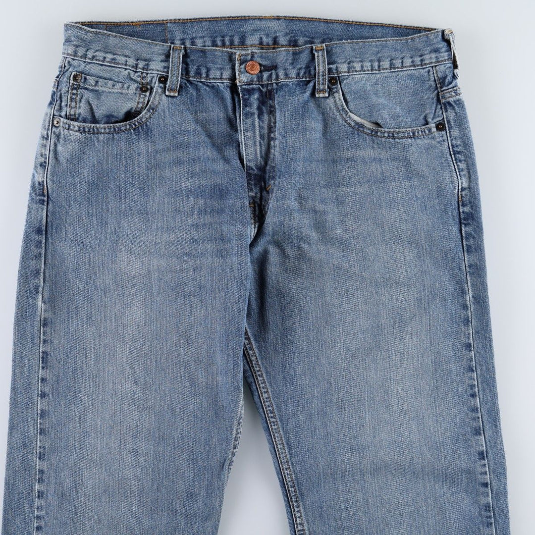 Levi's 569 straight denim pants for men, size W37 cotton blue type Vintage Second Hand