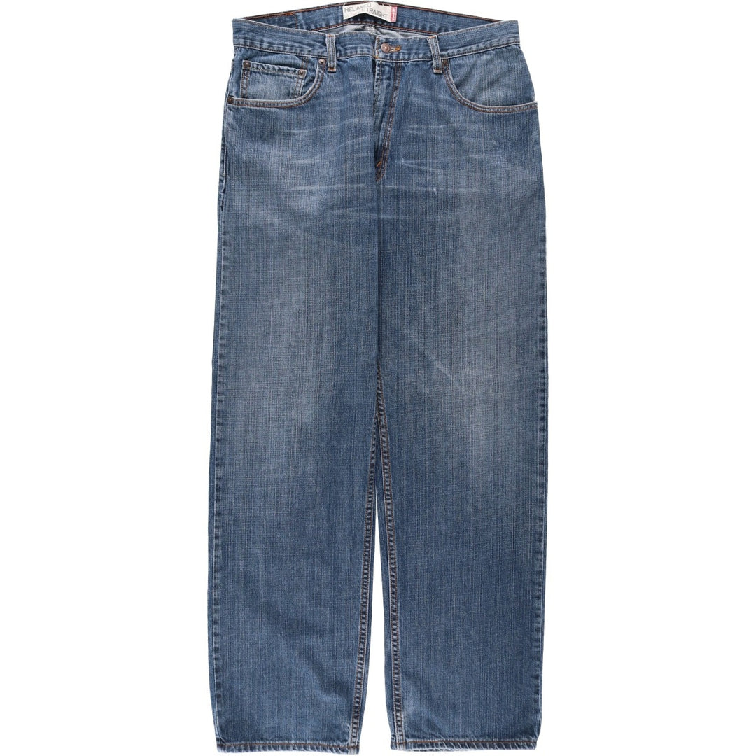 Levi's 559 RELAXED STRAIGHT straight denim pants for men, equivalent to w35 cotton blue type Vintage Second Hand