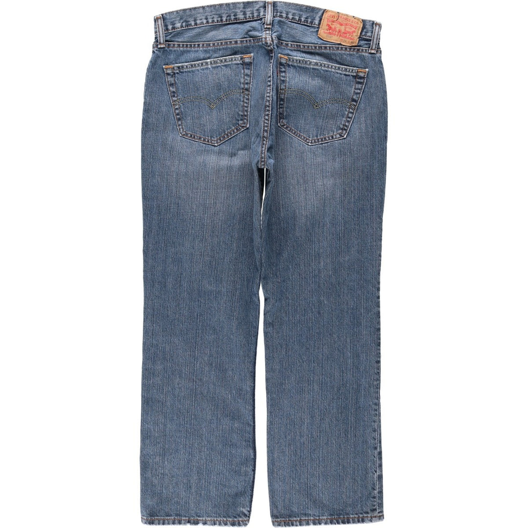 Levi's 559 straight denim pants for men, size W36 cotton blue type Vintage Second Hand